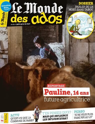 PAULINE 14 ANS, future agricultrice